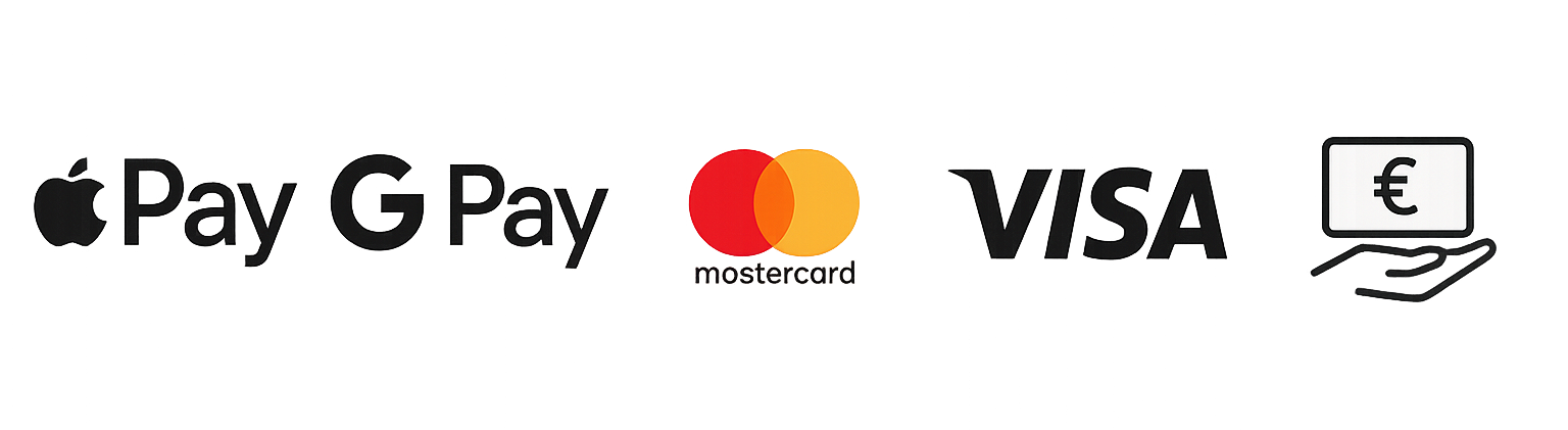 Zahlungsarten Applepay Visa Master Googlpay